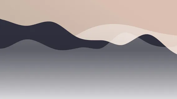 极简剪纸波浪弥散光渐变背景图设计素材