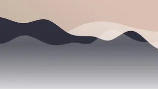 极简剪纸波浪弥散光渐变背景图设计素材