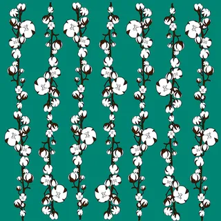 花卉唯美手绘花朵面料纹理手机壳布料面料印花服装矢量图案素材