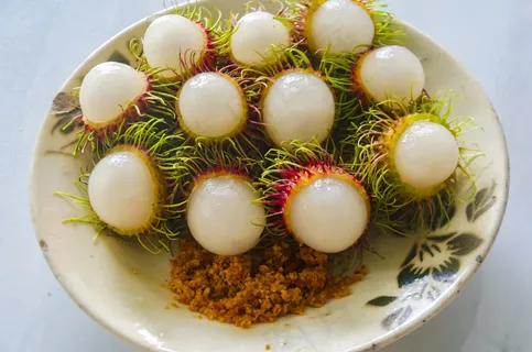 美味红毛丹图片