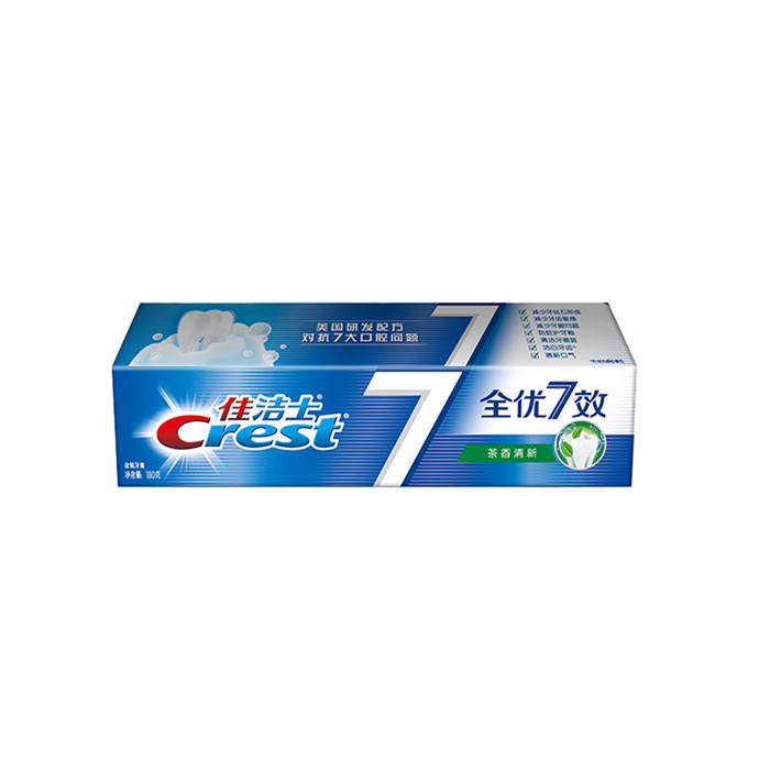 佳洁士牙膏 (45)超市商品白底图免抠实物摄影png格式图片透明底