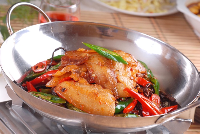 干锅美食焖锅湘菜麻辣香辣纸锅热干锅回锅