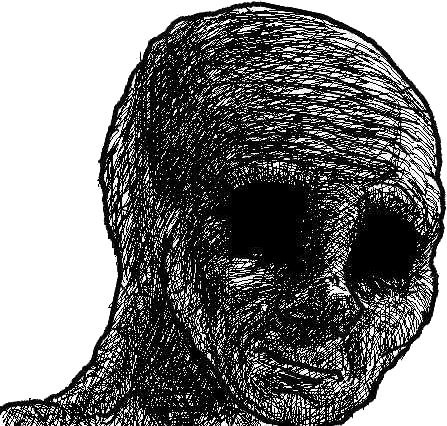Wojak 深色 PNG免抠(447x426)