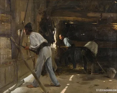 菲洛·格拉诺,安东尼奥,茅屋防御风景画 菲洛·格拉诺,安东尼奥,茅屋防御风景画