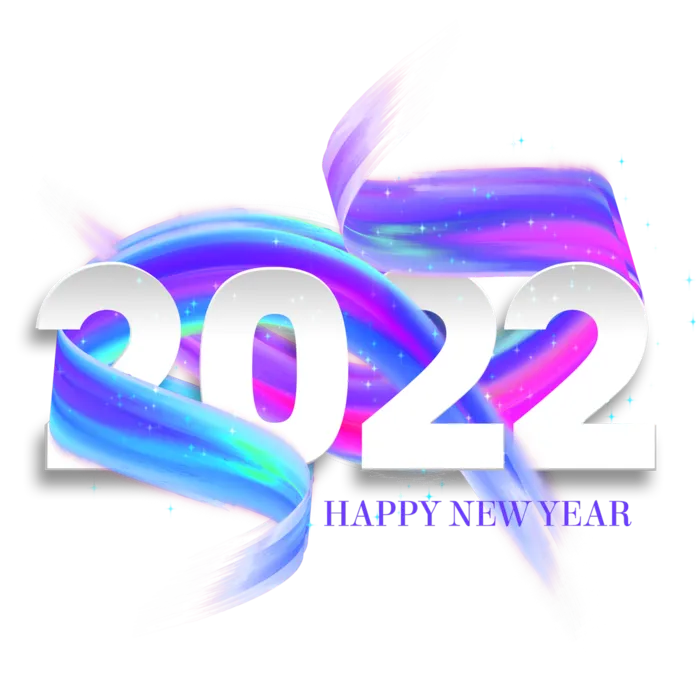 2022新年艺术创意字体虎年3D立体标题数字文字png免抠字素材