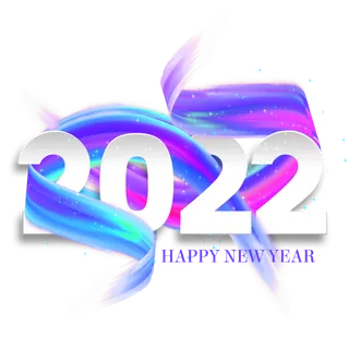 2022新年艺术创意字体虎年3D立体标题数字文字png免抠字素材