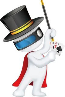 多行业戴眼镜科技感3D小人 免抠