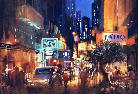 美国纽约街景 美国纽约街景