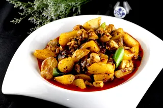 土豆烧鸡块