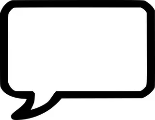 语音气球 PNG免抠