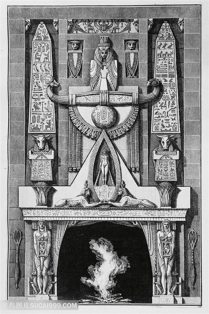 唯美欧式复古艺术插画装饰画