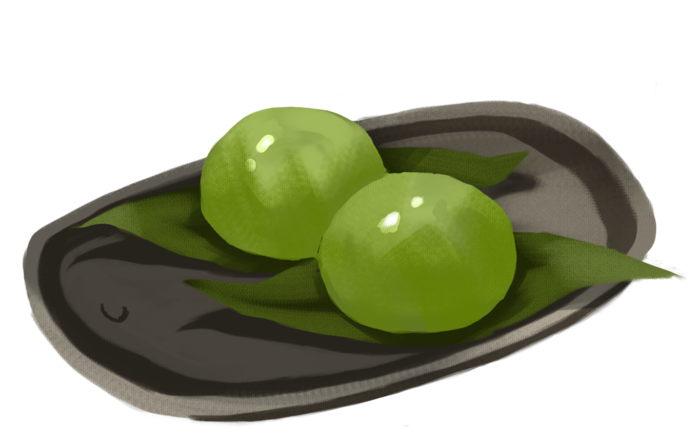 清明节海报设计插图卡通青团素材图片元素png透明背景