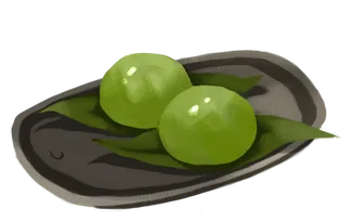 清明节海报设计插图卡通青团素材图片元素png透明背景