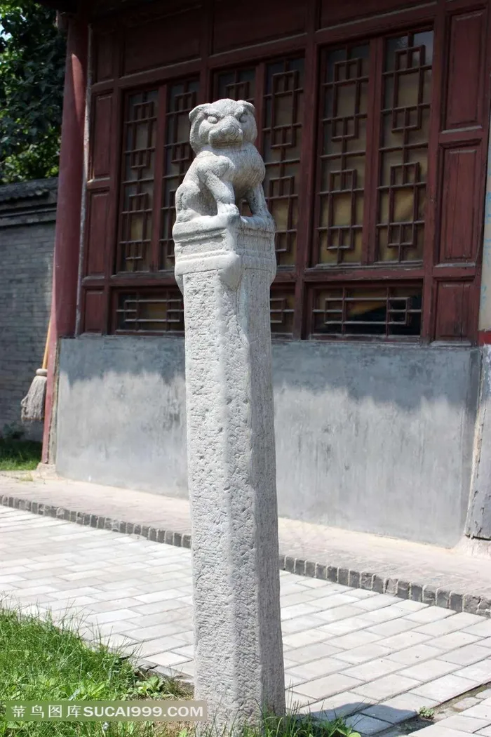栓马桩高清素材图片