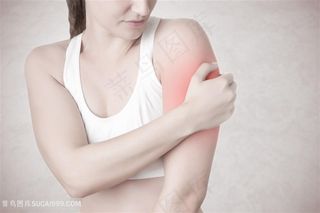 关节疼痛的女子