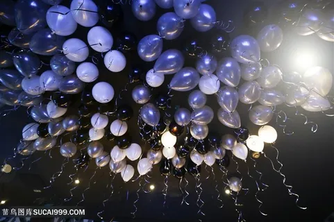 生日派对氢气球布置