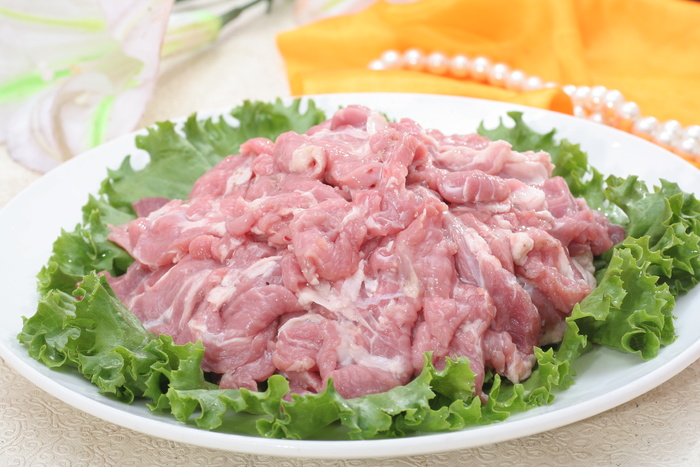 鲜羊肉摄影 