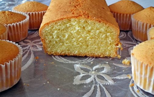 自制松饼小糕点图片