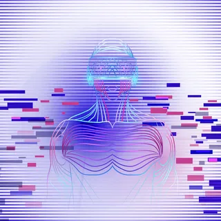 科技人工智能虚拟现实VR元宇宙海报模板PSD分层设计素材