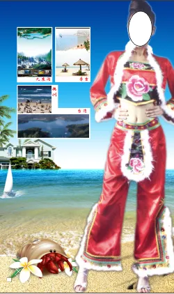 服装女图片cdr矢量模版下载