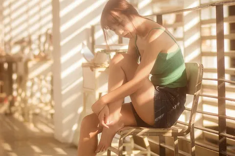 摄影图片人物美女模特照片