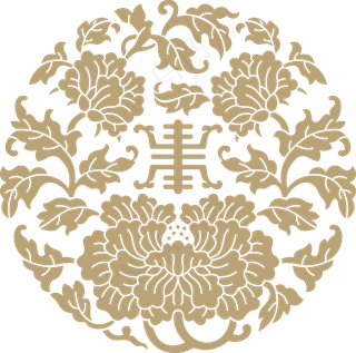中国风传统吉祥寓意图案古代喜庆祥瑞纹样纹饰PNG免抠