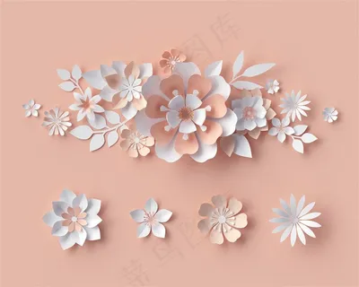 漂亮的花卉剪贴画高清图片 漂亮的花卉剪贴画高清图片