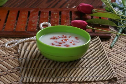 奶香山楂冰粥 (2)