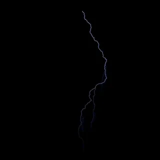 细细的一道闪电