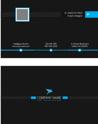 设计 创造 名片
