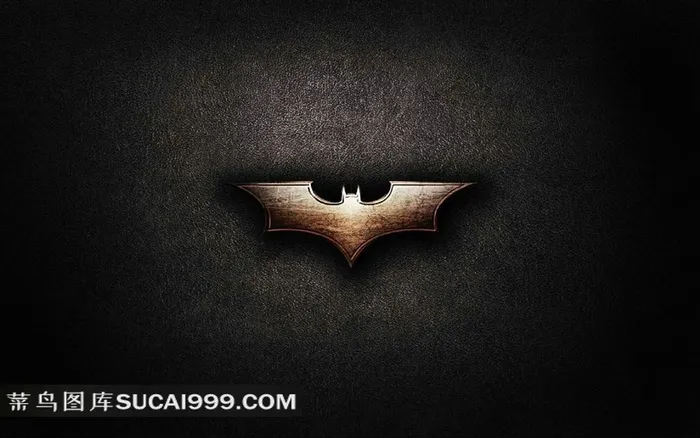 金属蝙蝠侠标志