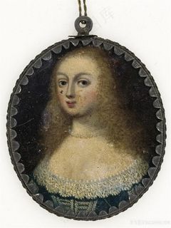 女士肖像艺术挂画