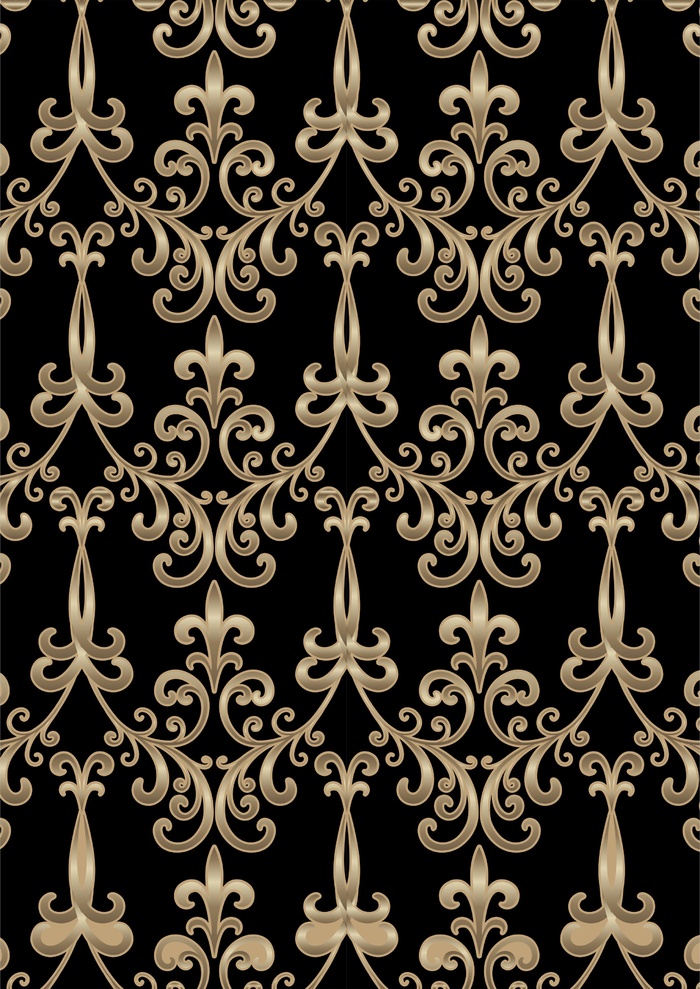 金属感栏杆花边