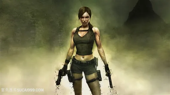 超级性感美女战士图片