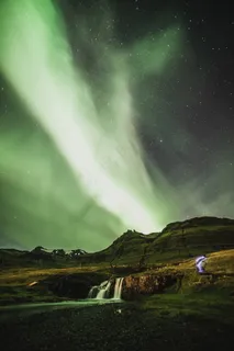 星空唯美极光图片 星空唯美极光图片