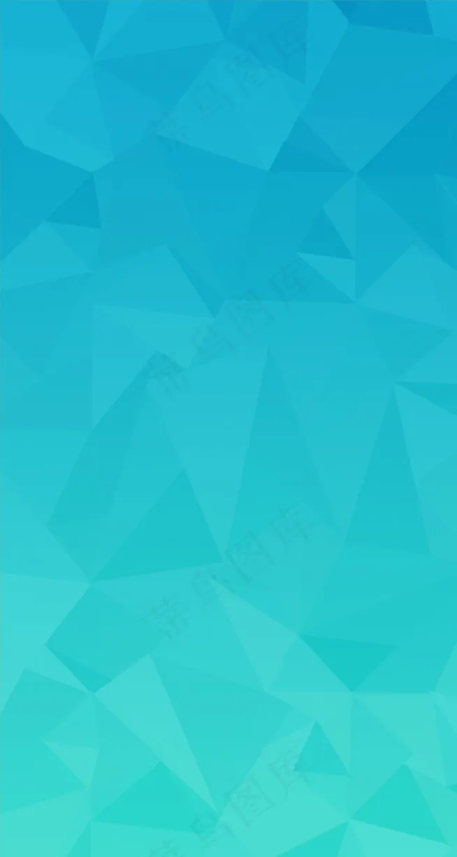 蓝绿色几何风背景