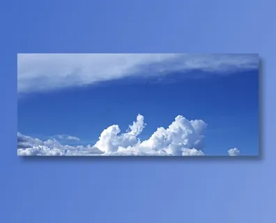 蓝天中的高积云 蓝天中的高积云