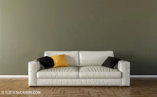 白色沙发软装效果图高清
