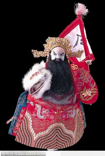 中华传统戏偶-严肃的武官 中华传统戏偶-严肃的武官