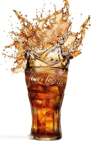 喷溅可乐图片