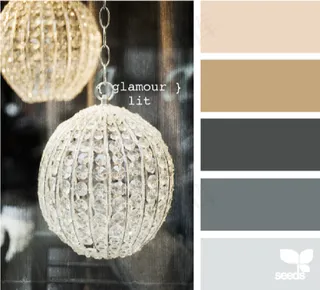 冬天系配色色卡色彩搭配