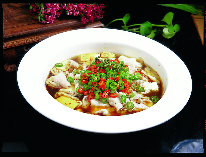CXC00735豆花油淋滑肉
