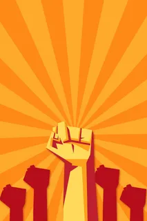 黄色大气展板背景图片