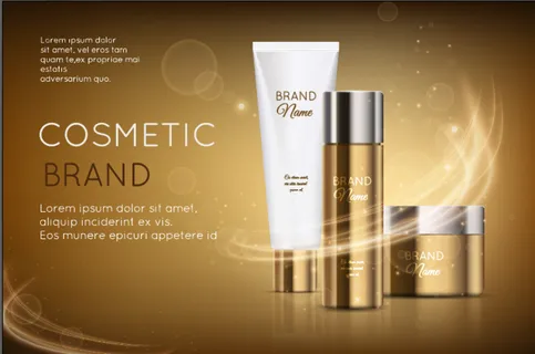 设计广告化妆品素材
