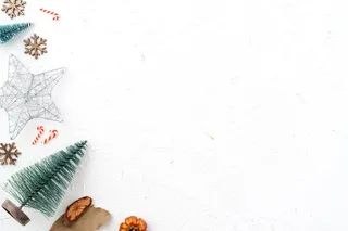 圣诞节垂直画幅场景圣诞装饰圣诞树木质挂片(102)