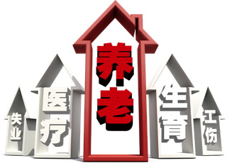 养老保险以房养老医疗保险示意图