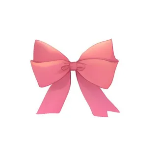 粉色蝴蝶结免抠