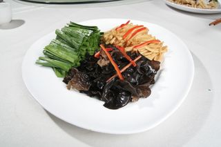 04韭菜干丝炒木耳-金港湾