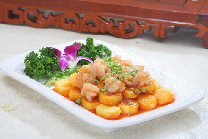 桃花豆腐