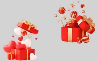 礼物素材图片